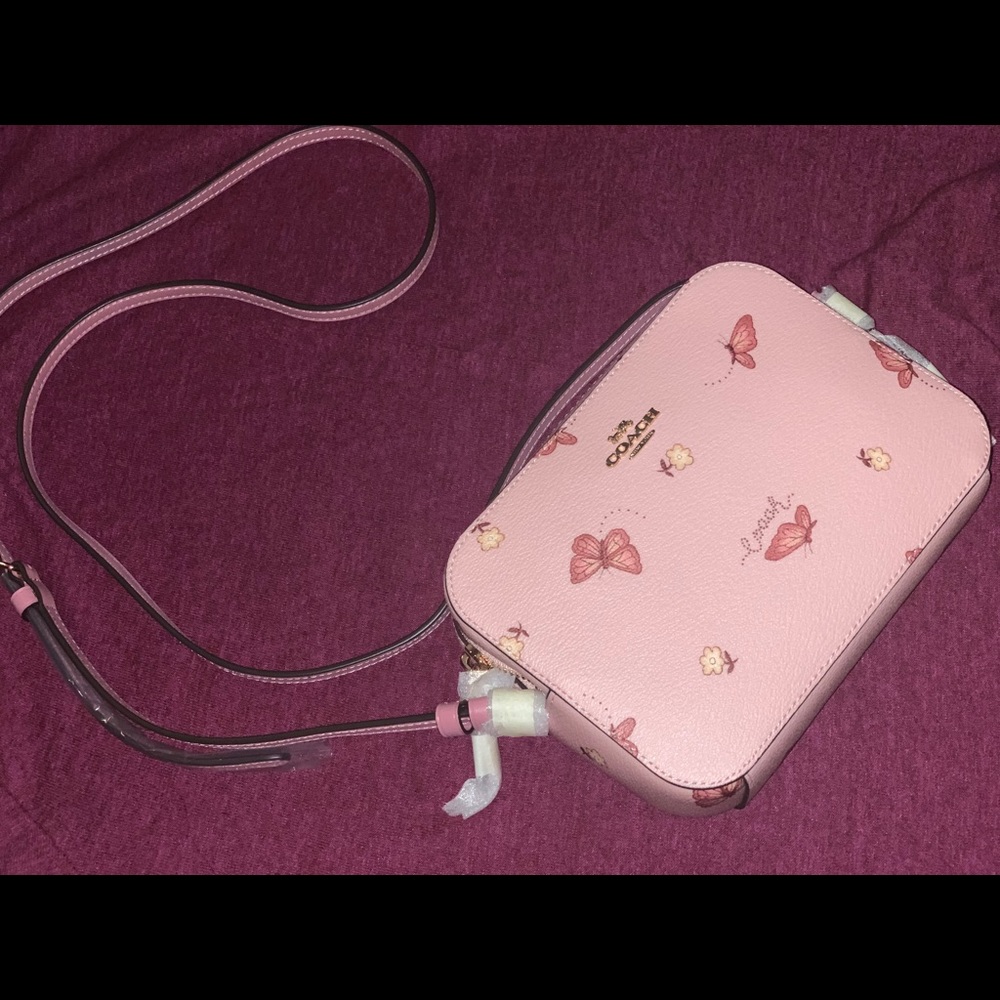 New mini coach purse! Butterfly blossom.
